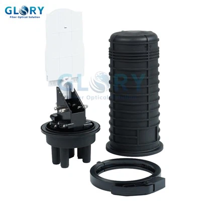 Penutupan serat optik kalis air